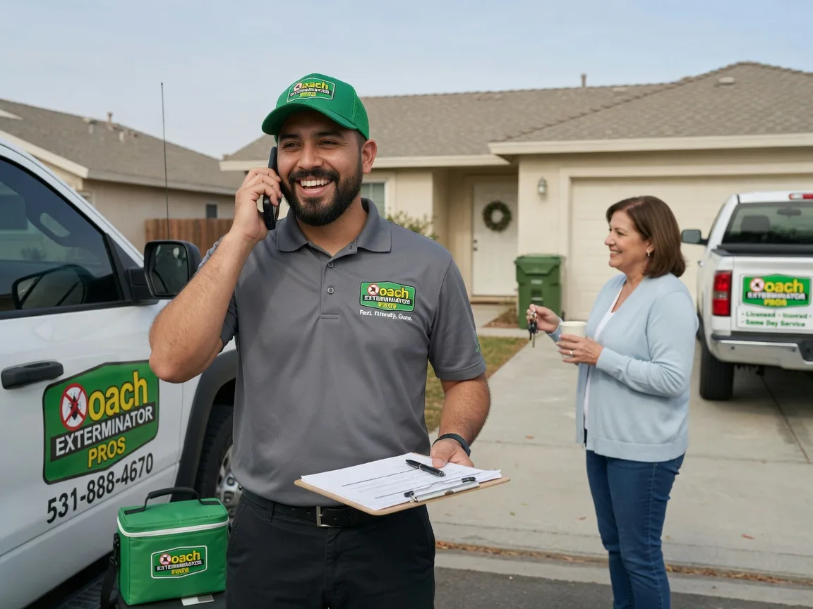 Pest Control Roach Exterminator Nevada, MO FAQs
